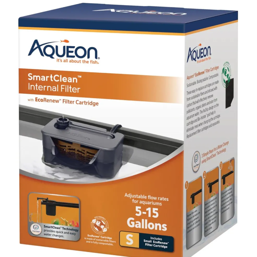 Aqueon QuietFlow Internal Filter with SmartClean Technology