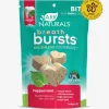 Ark Naturals Breath Bursts Brushless Toothpaste Peppermint Dog Treats for Small Dogs (4 oz)