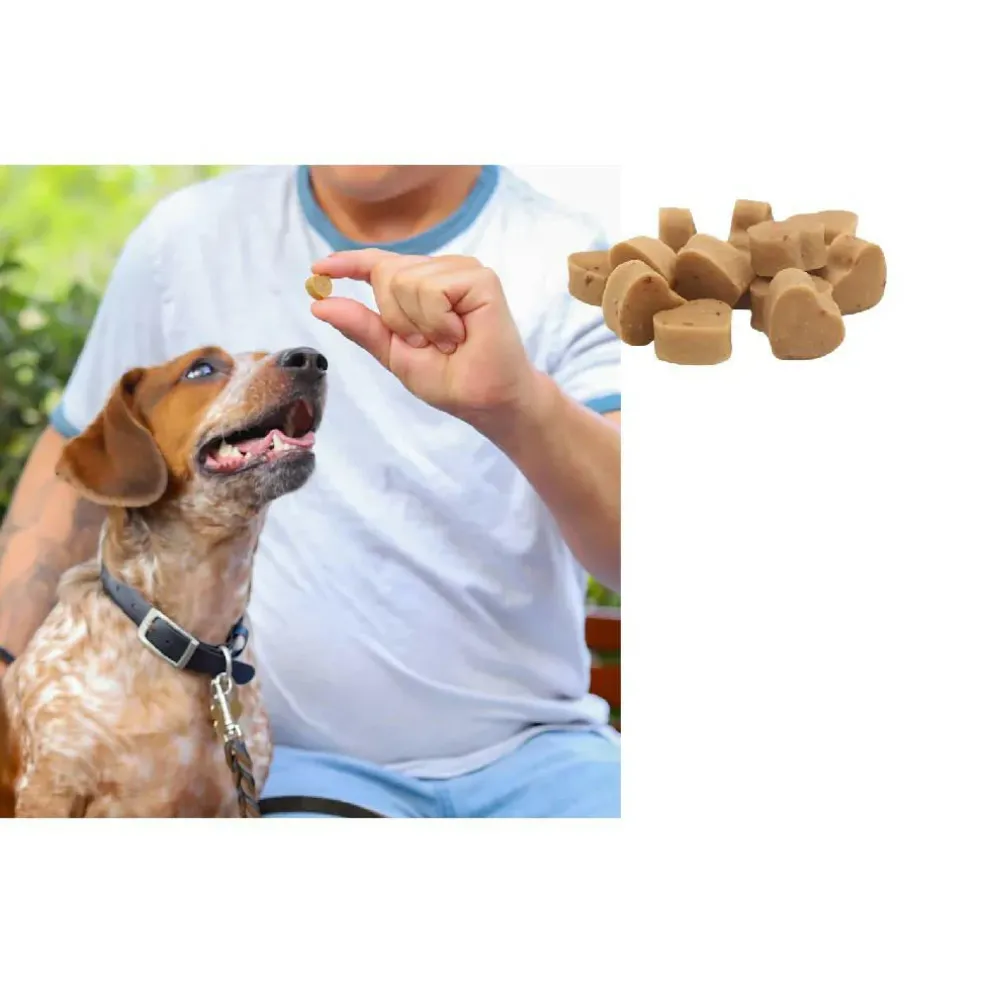 Ark Naturals Breath Bursts Brushless Toothpaste Peppermint Dog Treats for Small Dogs (4 oz)