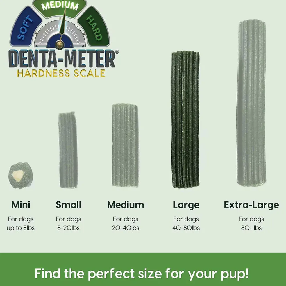 Ark Naturals Brushless Toothpaste Dental Chews 4-in-1 for Large Dogs, 40-count