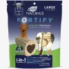 Ark Naturals 6-in-1 Fortify Brushless Toothpaste Calcium Plus Omegas Support Chews for Large Dogs (18 oz)