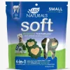 Ark Naturals 4-in-1 Soft Brushless Toothpaste Dental Chews for Small Dogs (12 oz)