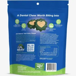 Ark Naturals 4-in-1 Soft Brushless Toothpaste Dental Chews for Large Dogs (18 oz)