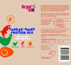Arya Sit Freeze-Dried Balanced Mix in Small Bites Treats for Dogs & Cats