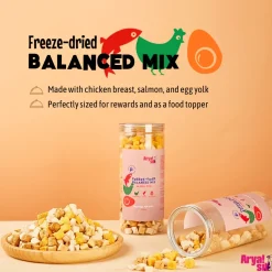 Arya Sit Freeze-Dried Balanced Mix in Small Bites Treats for Dogs & Cats