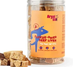 Arya Sit Freeze-Dried Beef Liver Treats for Dogs & Cats