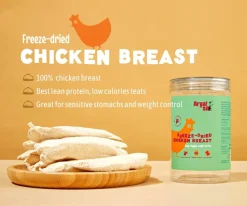 Arya Sit Freeze-Dried Chicken Breast Treats for Dogs & Cats