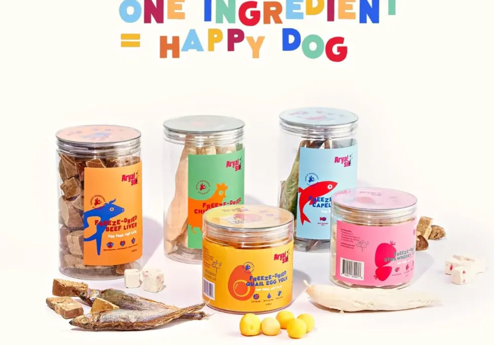 Arya Sit Freeze-Dried Chicken Breast Treats for Dogs & Cats