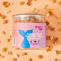 Arya Sit Freeze-Dried Fish Trio Treat for Dogs & Cats