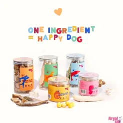 Arya Sit Freeze-Dried Treats Quail Egg Yolk for Dogs & Cats