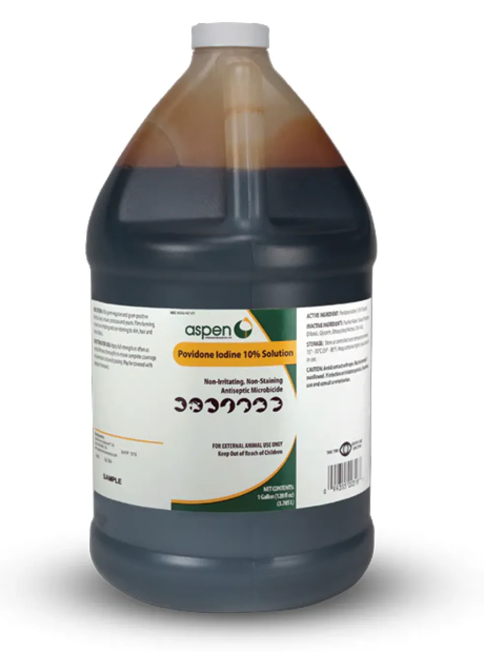 Aspen Povidone Iodine Solution 10% (Gallon)