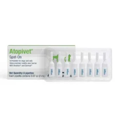Atopivet Spot-On Healthy Skin for Dogs and Cats (8 pipettes)