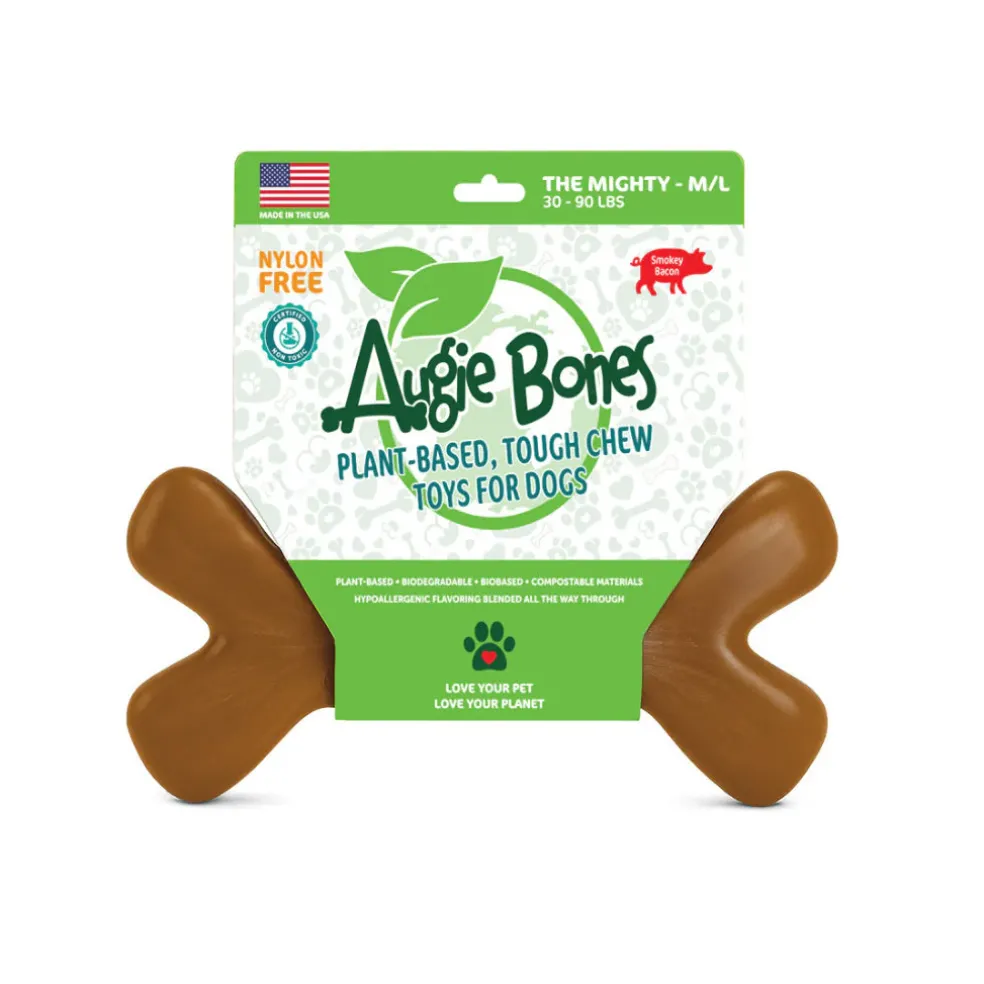 Augie Bones Plant Based Tough Dog Chew Toy