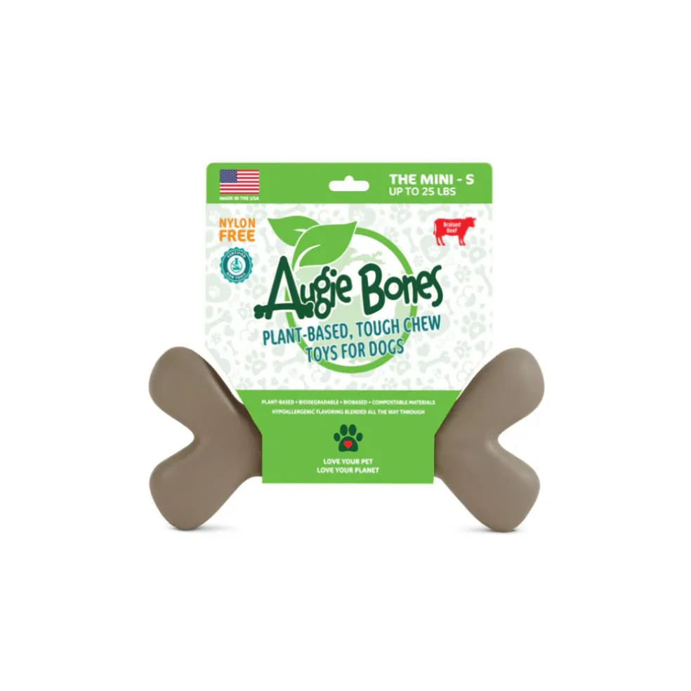 Augie Bones Plant Based Tough Dog Chew Toy