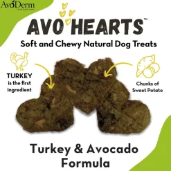 AvoDerm Natural AvoHearts Natural Dog Treats (5 oz)