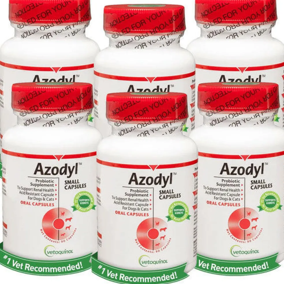 Azodyl Small Capsules - Renal Support Supplement for Cats and Dogs