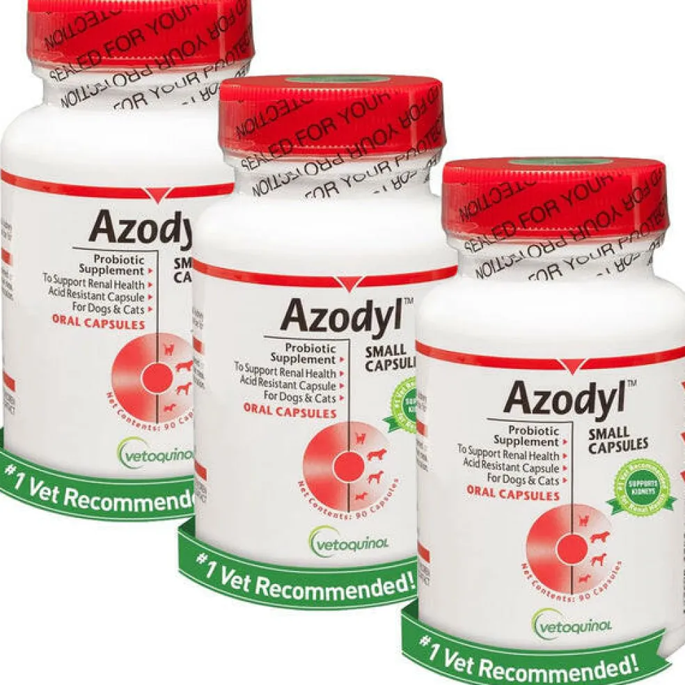 Azodyl Small Capsules - Renal Support Supplement for Cats and Dogs