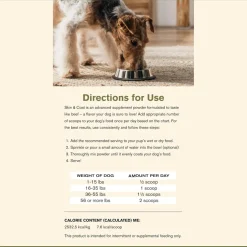 Badlands Ranch Skin & Coat Canine Supplement with Omega-3 Fatty Acids, 3.17-oz
