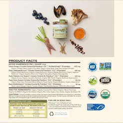 Badlands Ranch Super 20 Canine Health Supplement, 3.17-oz