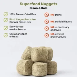 Badlands Ranch Superfood Nuggets Dog Food Topper