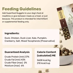 Badlands Ranch Superfood Nuggets Dog Food Topper
