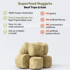 Badlands Ranch Superfood Nuggets Dog Food Topper