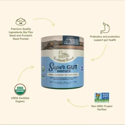 Badlands Ranch Super Gut Biotics Canine Health Supplement, 3.17-oz