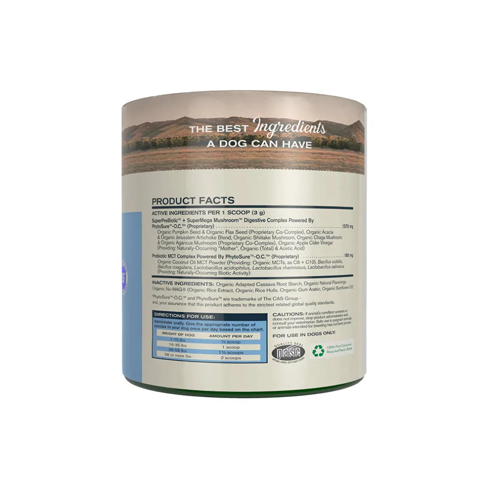 Badlands Ranch Super Gut Biotics Canine Health Supplement, 3.17-oz