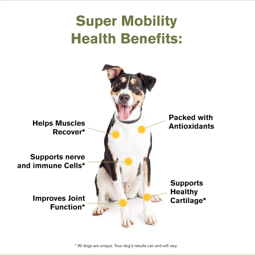 Badlands Ranch Super Mobility Canine Health Supplement, 3.17-oz