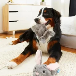 BARK Itty & Bitty the Bunny Slippers Dog Toys