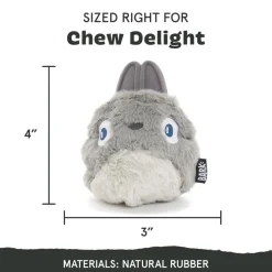 BARK Super Chewer Hare Raiser 2-in-1 Plush Exterior with Tough Center Treat Dispensing Dog Chew Toy
