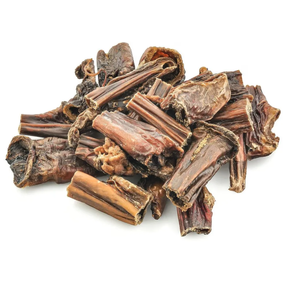 Barkworthies Beef Gullet Stick Bites Dog Chews (1.5 lb)