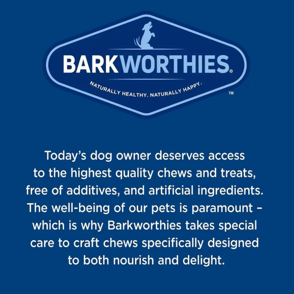 Barkworthies Beef Gullet Stick Bites Dog Chews (1.5 lb)