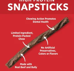 Barkworthies Bully Snapsticks 6
