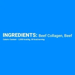 Barkworthies Collagen Curly Beef Stick