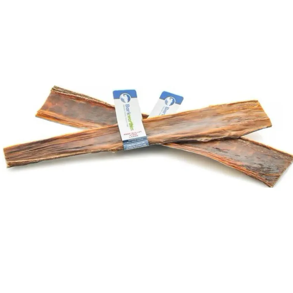 Barkworthies Large Beef Gullet Strip Treats For Dogs , 1ct