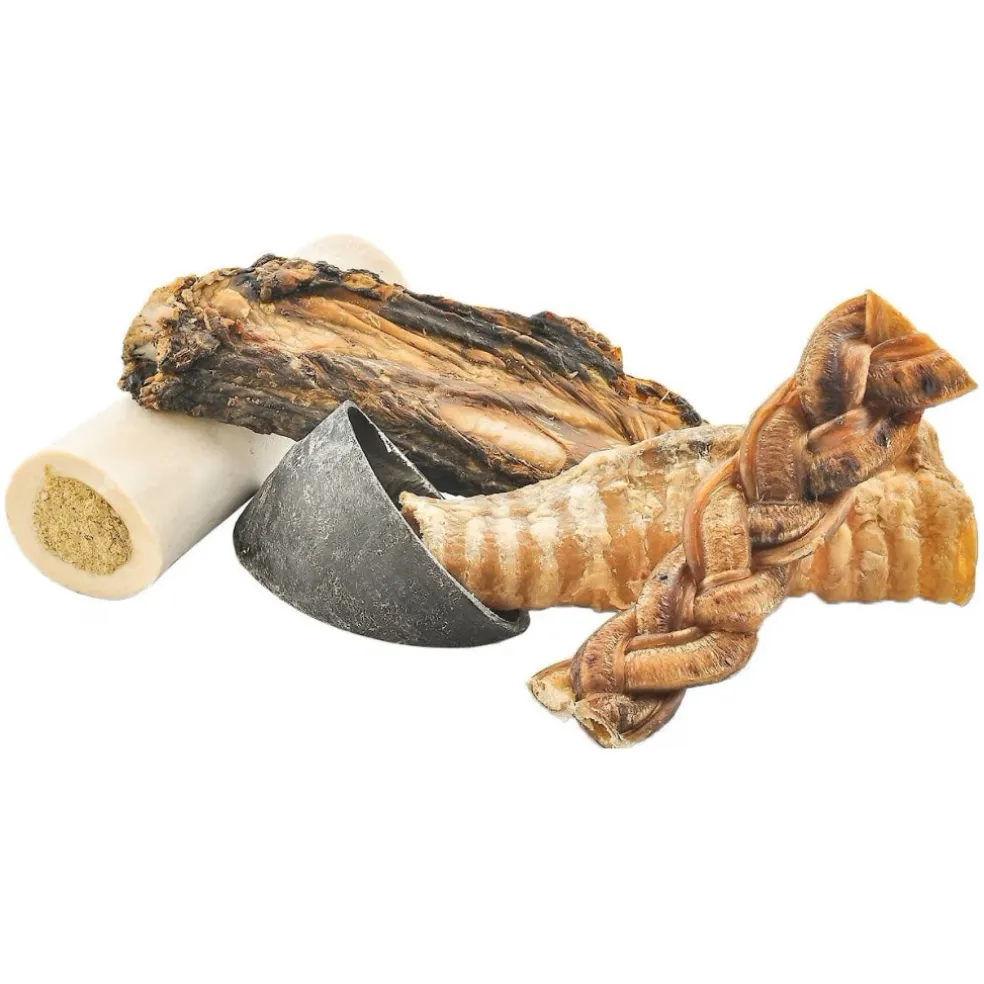 Barkworthies Medium Breed Variety Pack Dog Chews Treats for Dogs (5 chews)