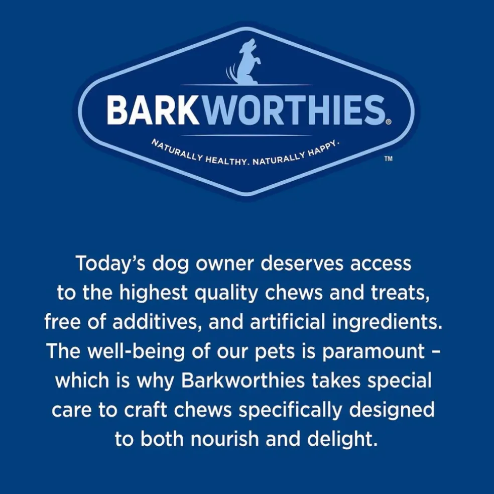 Barkworthies Odor-Free Bully Sticks Treats For Dogs
