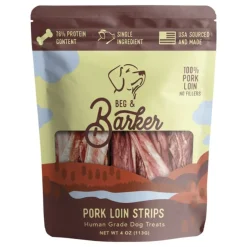 Beg & Barker Pork Loin Strip Dog Treats