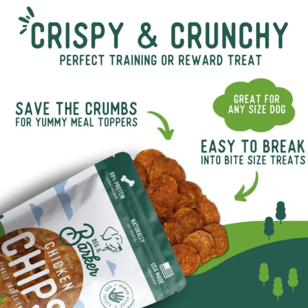 Beg & Barker Whole Chicken Chips Dog Treats