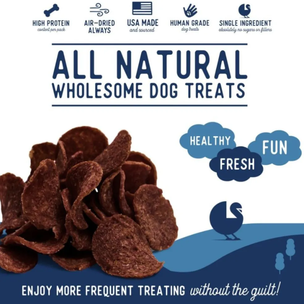 Beg & Barker Whole Turkey Chips Dog Treats