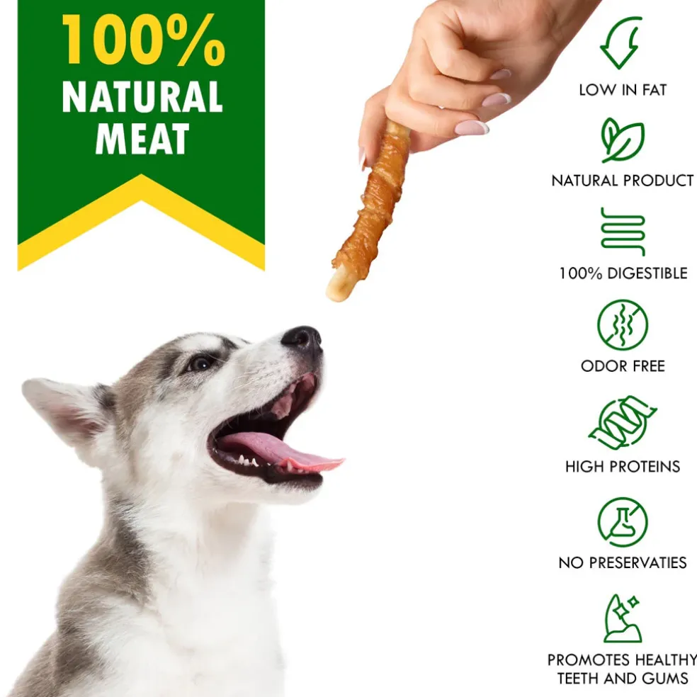 Beloved Pets Biscuits Sticks with Chicken Dog Treats, 10-oz