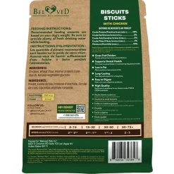 Beloved Pets Biscuits Sticks with Chicken Dog Treats, 10-oz