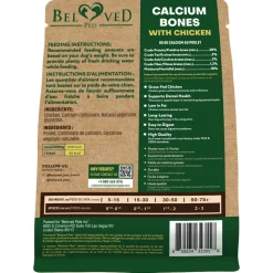 Beloved Pets Calcium Bones with Chicken Natural Chews For Dog (10.6 oz)