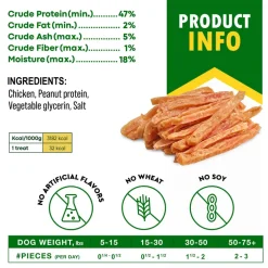 Beloved Pets Chicken Strips Dog Treats, 10.6-oz