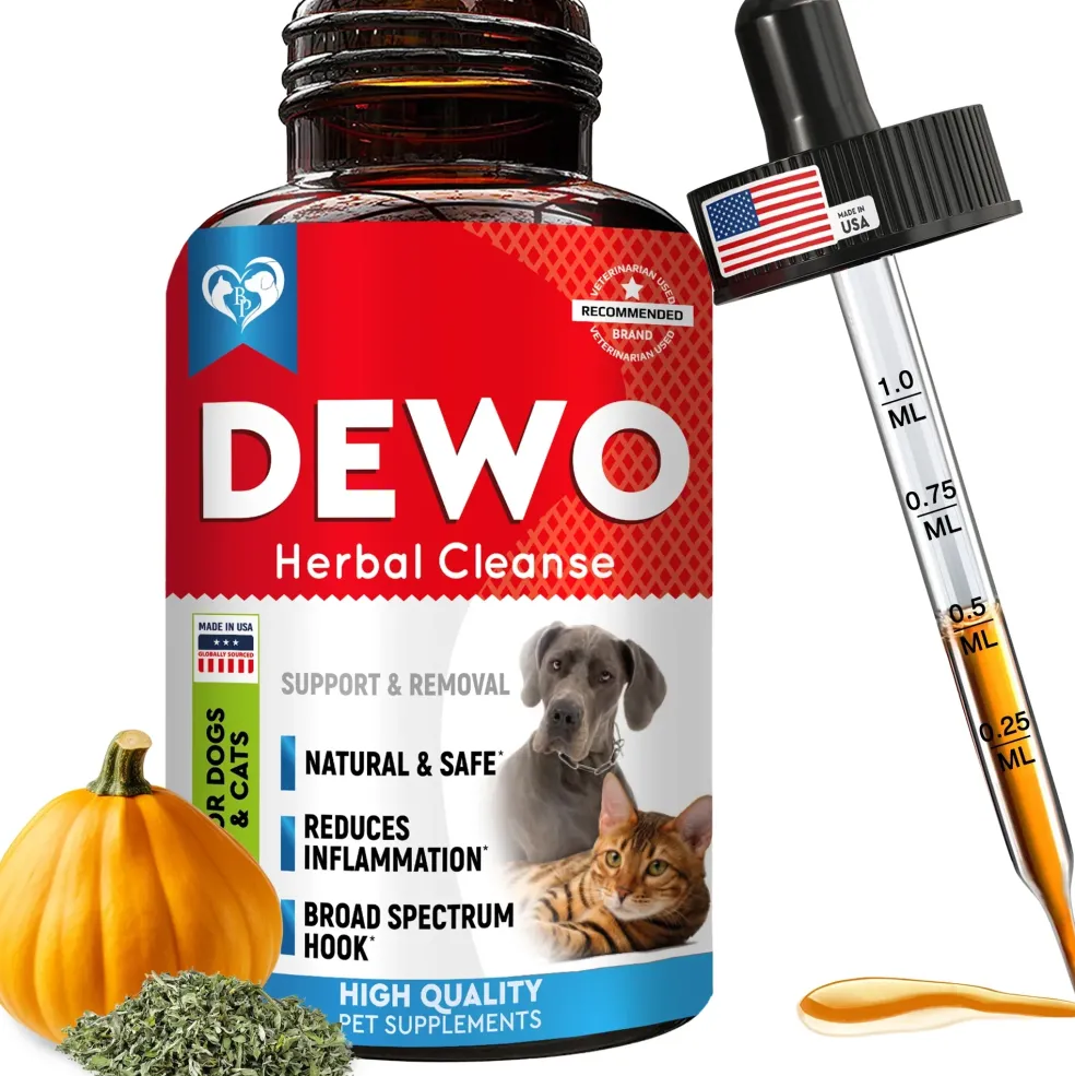 Beloved Pets Dewo Herbal Cleanse Broad Spectrum Intestinal Defense For Dogs & Cats (2 oz)