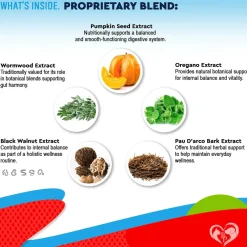 Beloved Pets Dewo Herbal Cleanse Broad Spectrum Intestinal Defense For Dogs & Cats (2 oz)