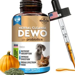 Beloved Pets Dewo with Probiotics Natural Intestinal Defense for Cats & Dogs (2 oz)