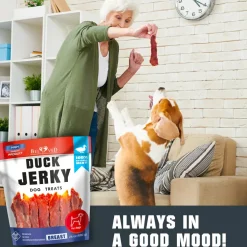 Beloved Pets Duck Jerky Breast Dog Treats, 1.5-lb