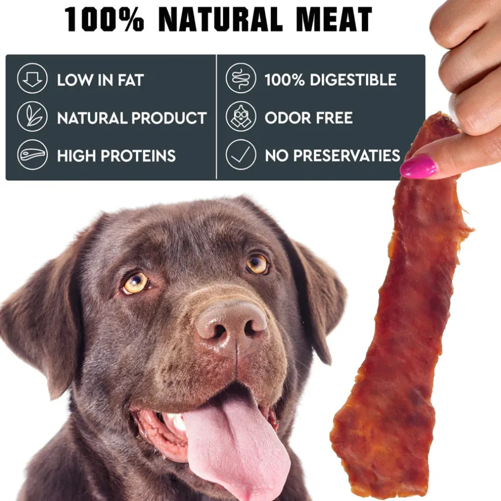 Beloved Pets Duck Jerky Breast Dog Treats, 1.5-lb